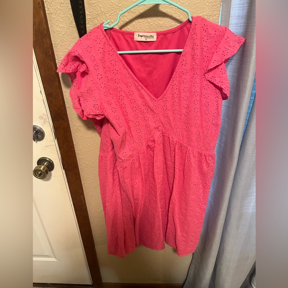 Impressions Pink Dress